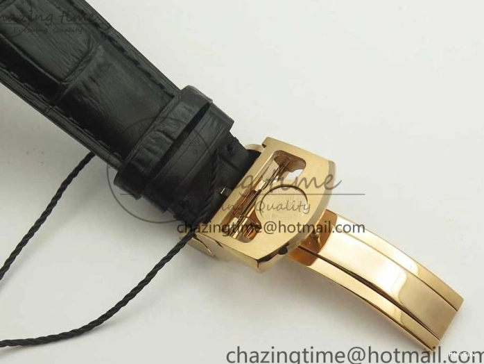 MIROTIME 0107 Thermal Portuguese Real PR Real Annual Calendar IW503501 RG ZF 1:1 Best Edition White Dial on Black Leather Strap A 7150